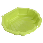 ZNTS Sandpits 2 pcs Green 77x87x21cm Plastic 317738