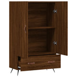 Highboard Brown Oak 69.5x31x115 cm Engineered Wood 828211