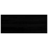 Window Sills 2 pcs Brown Black 100x40x2 cm Solid Wood Oak 4009200