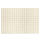 Weighted Blanket Light Cream 120x180 cm 9 kg Fabric 350807