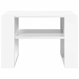 Coffee Table White 66 x 49.5 x 45 cm Engineered Wood 8000116