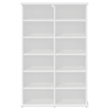 CD Cabinet White 60 x 17 x 92 cm Engineered Wood 8012730