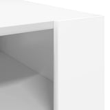 Coffee Table with Storage White 92 x 53 x 45 cm Engineered Wood 8000092