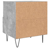 Bedside Cabinets 2 pcs Concrete Grey 40x35x47.5 cm Engineered Wood 827429