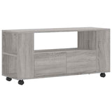 TV Cabinet Grey Sonoma 102x34.5x43 cm Engineered Wood 833748