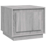 Coffee Table Grey Sonoma 51x50x44 cm Engineered Wood 819874