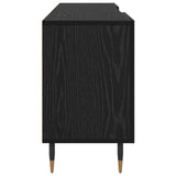 TV Cabinet Black oak 150 x 30 x 50 cm Engineered wood 879594