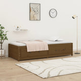 Day Bed without Mattress Honey Brown 80x200 cm Solid Wood Pine 821587