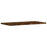 Wall Shelves 4 pcs Smoked Oak 60x30x1,5 cm Engineered Wood 838237