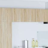 Hanging Cabinet Riga 2 pcs Sonoma Oak and White 40 x 31 x 40 cm 884135