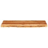 Bathroom Vanity Top Solid Acacia Wood 100x52x3.8 cm 286322