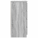 Sideboard Grey Sonoma 37.5x35x76 cm Engineered Wood 861756