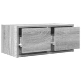 TV Cabinets 2 pcs Grey Sonoma 60x31x25.5 cm Engineered Wood 861501