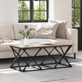 Coffee Table Artisan Oak 100 x 49 x 40 cm Engineered Wood 882767