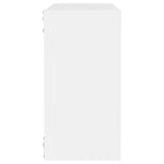 ZNTS Wall Cube Shelves 6 pcs White 30x15x30 cm 807000