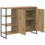 Side Cabinet Artisian Oak 96.5 x 30 x 75 cm Engineered Wood 886617