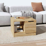 Coffee Table Sonoma Oak 50x50x36 cm Engineered Wood 811343