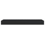Wash Basin 120x46x11 cm Mineral Cast/Marble Cast Matt Black 155983