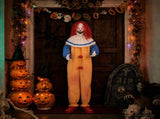 Halloween Scary Clown SPOOKA Yellow and Blue 126.5 x 180 cm 42048672