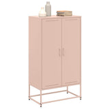 Highboard Pink 68.5x38.5x123.5 cm Steel 846495