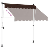 Manual Retractable Awning Brown 300 cm 42037048