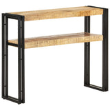 Console Table 90x30x75 cm Rough Mango Wood 321096