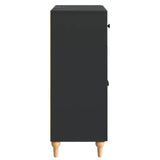 Sideboard with Drawer Black 66 x 34.5 x 90 cm Engineered Wood 894176