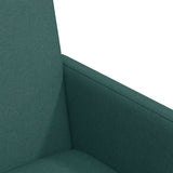 Dining Chairs 2 pcs Dark green 57 x 66 x 94 cm Fabric 42017812