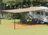 Tent Carpet Sand 400x400 cm HDPE 4002303