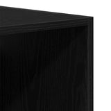 Highboard Black Oak 69.5 x 34 x 180 cm Engineered Wood 3416188