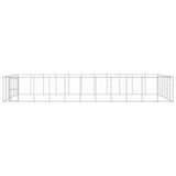 Outdoor Dog Kennel Galvanised Steel 79,86 m 3082332
