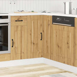 Kitchen Corner Base Cabinet Kalmar Artisan Oak Engineered Wood 853516