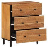 Side Cabinets 2 pcs 60x33x75 cm Solid Wood Acacia 3206285