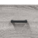 Highboard Grey Sonoma 69.5x34x180 cm Engineered Wood 3189387