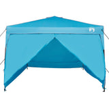 Canopy Tent Manual Blue 290 x 290 x 251 cm Fabric 42007383