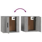 2 Piece TV Cabinet Set Grey Sonoma Engineered Wood 3188428
