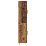 Highboard 2 pcs Old Wood Engineered Wood 3415691