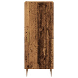 Sideboard Old Wood 34.5x34x90 cm Engineered Wood 857183