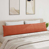 Sofa Pillows 2 pcs Red Orange 200 x 40 cm Corduroy Fabric 42013910