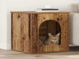 Cat House Old Wood 53 x 52 x 62 cm Engineered Wood 8000714