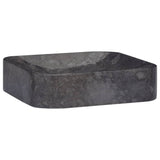 ZNTS Sink Black 40x40x10 cm Marble 149181