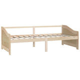 Day Bed Natural Pine Solid pinewood 90x200 cm 322164