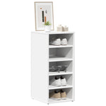 Shoe Cabinets 2 pcs White 31.5x35x70 cm Engineered Wood 808982
