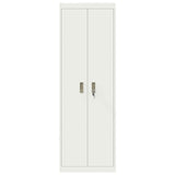 Storage Cabinet White 60 x 40 x180 cm Steel 3406201