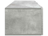 Wall-Mounted TV Cabinet Concrete Grey 98 x 31 x 30 cm 898728