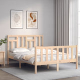 Bed Frame without Mattress 120x200 cm Solid Wood Pine 3193136