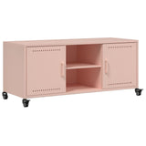 TV Cabinet Pink 100.5x39x43.5 cm Steel 846663