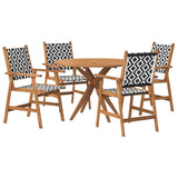 Garden Dining Set Natural wood Solid Acacia Wood Standard Durable 3283573