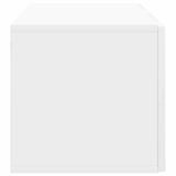 Wall-Mounted TV Cabinet High Gloss White 98 x 31 x 30 cm 898559