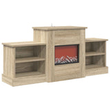 Electric Fireplace Sonoma 110 x 30 x 50 cm Engineered wood 8021161